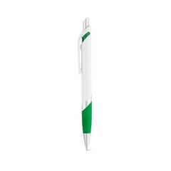 Vue Stylo à bille avec antidérapant - Molla de couleur vert| Krokrodeal