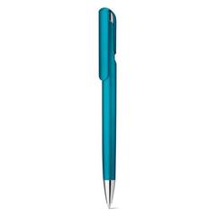 Vue Stylo à bille avec clip - Mayon de couleur bleu| Krokrodeal