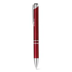 Vue générale Stylo à bille avec clip en métal - Beta plastic | Krokrodeal