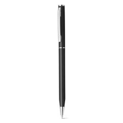 Vue Stylo en métal avec clip - Lesley metallic de couleur noir| Krokrodeal