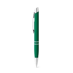 Vue Stylo en aluminium avec clip - Marieta soft de couleur vert| Krokrodeal