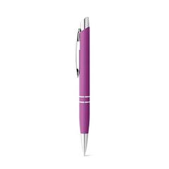 Vue Stylo en aluminium avec clip - Marieta soft de couleur violet| Krokrodeal