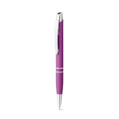 Vue Stylo en aluminium avec clip - Marieta soft de couleur violet| Krokrodeal