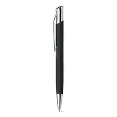Stylo à bille en aluminium, finition rubber - Olaf soft publicitaire pas cher