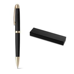 Vue générale Stylo en métal avec mécanisme twist - Ezekiel | Krokrodeal