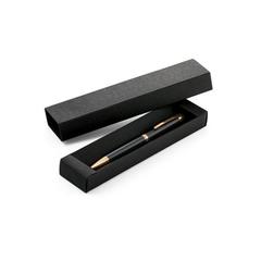 Vue Stylo en métal avec mécanisme twist - Ezekiel de couleur noir| Krokrodeal