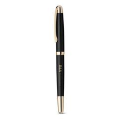 Vue Roller en métal avec details dorés - Ezekiel roller de couleur noir| Krokrodeal