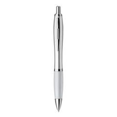 Vue Stylo à bille avec clip en métal - Swing de couleur blanc| Krokrodeal
