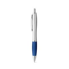 Vue Stylo à bille avec clip en métal - Swing de couleur bleu| Krokrodeal
