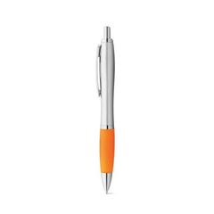Vue Stylo à bille avec clip en métal - Swing de couleur orange| Krokrodeal