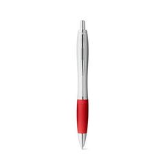 Vue Stylo à bille avec clip en métal - Swing de couleur rouge| Krokrodeal