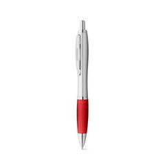 Vue Stylo à bille avec clip en métal - Swing de couleur rouge| Krokrodeal