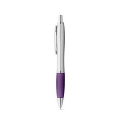 Vue Stylo à bille avec clip en métal - Swing de couleur violet| Krokrodeal