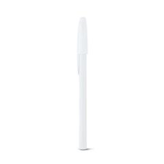 Vue Stylo à bille CARIOCA® - Corvina de couleur blanc| Krokrodeal