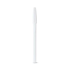 Vue Stylo à bille CARIOCA® - Corvina de couleur blanc| Krokrodeal