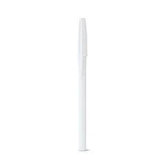 Vue Stylo à bille CARIOCA® - Corvina de couleur blanc| Krokrodeal