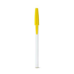 Vue Stylo à bille CARIOCA® - Corvina de couleur jaune| Krokrodeal