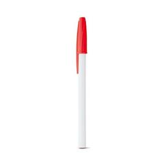 Vue Stylo à bille CARIOCA® - Corvina de couleur rouge| Krokrodeal