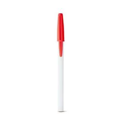 Vue Stylo à bille CARIOCA® - Corvina de couleur rouge| Krokrodeal