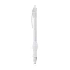 Vue Stylo antidérapants avec clip - Slim de couleur blanc| Krokrodeal