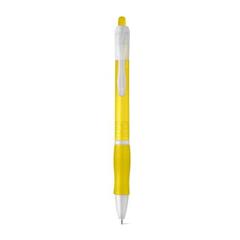 Vue Stylo antidérapants avec clip - Slim de couleur jaune| Krokrodeal
