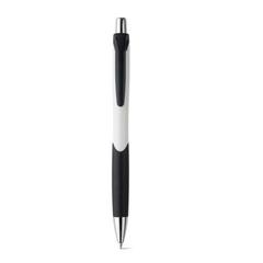 Vue Stylo à bille en ABS et antidérapant - Caribe de couleur blanc| Krokrodeal