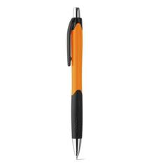 Vue Stylo à bille en ABS et antidérapant - Caribe de couleur orange| Krokrodeal