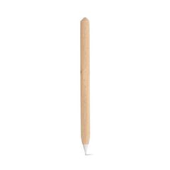 Vue Stylo à bille en bois - Bio de couleur beige| Krokrodeal
