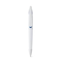 Vue Stylo avec mécanisme twist et clip - Toucan de couleur bleu| Krokrodeal