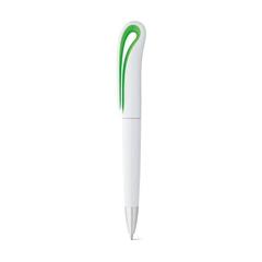 Vue Stylo avec mécanisme twist et clip - Toucan de couleur vert| Krokrodeal