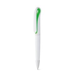 Vue Stylo avec mécanisme twist et clip - Toucan de couleur vert| Krokrodeal