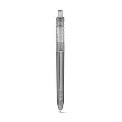 Vue Stylo en 100% rPET - Hydra de couleur noir| Krokrodeal