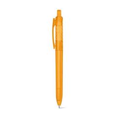 Vue Stylo en 100% rPET - Hydra de couleur orange| Krokrodeal