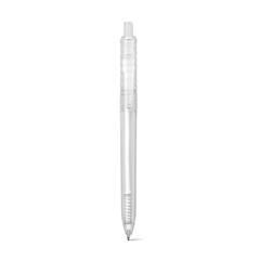 Vue Stylo en 100% rPET - Hydra de couleur translucide| Krokrodeal