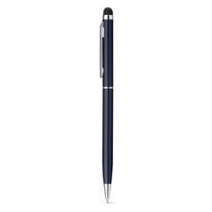 Vue générale Stylo en aluminium avec mécanisme twist et embout tactile - Zoe | Krokrodeal