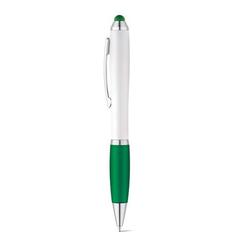 Vue Stylo avec mécanisme twist et clip en métal - Sans de couleur vert| Krokrodeal