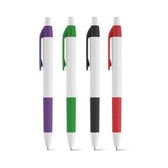 Vue générale Stylo à bille avec antidérapant - Aero | Krokrodeal