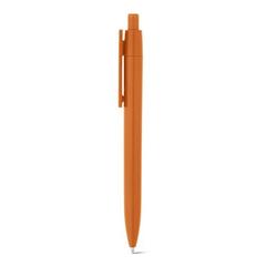 Vue Stylo à bille avec encoche pour doming - Rife de couleur orange| Krokrodeal