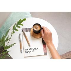 Vue générale Stylo en liège et aluminium avec clip - Natura | Krokrodeal