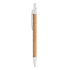 Stylo en liège et aluminium avec clip - Natura publicitaire pas cher