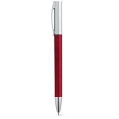 Vue Stylo avec mécanisme twist et clip en métal - Elbe de couleur rouge| Krokrodeal