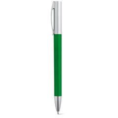 Vue Stylo avec mécanisme twist et clip en métal - Elbe de couleur vert| Krokrodeal