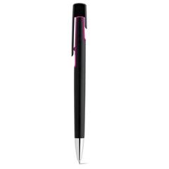 Vue Stylo à bille avec finition métallique - Brigt de couleur rose| Krokrodeal