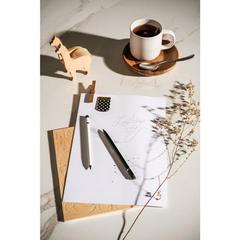 Vue générale Stylo sans encre avec corps en aluminium 100% recyclé - Limitless | Krokrodeal