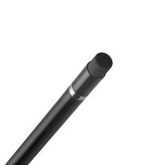 Vue Stylo sans encre avec corps en aluminium 100% recyclé - Limitless de couleur noir| Krokrodeal