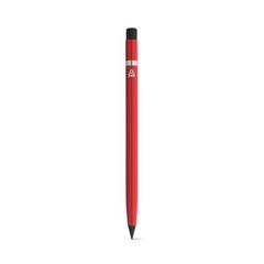 Vue Stylo sans encre avec corps en aluminium 100% recyclé - Limitless de couleur rouge| Krokrodeal