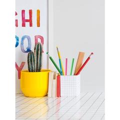 Vue générale Crayon de bois fluorescent - Lucian | Krokrodeal