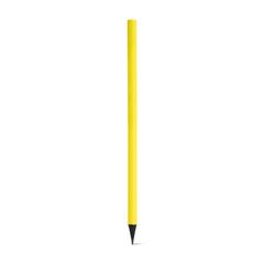 Vue Crayon de bois fluorescent - Lucian de couleur jaune| Krokrodeal