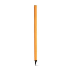 Vue Crayon de bois fluorescent - Lucian de couleur orange| Krokrodeal