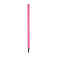 Vue Crayon de bois fluorescent - Lucian de couleur rose| Krokrodeal